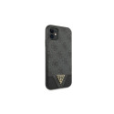 Guess 4G Triangle Collection case for iPhone 11 6.1" / Xr - gray