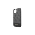 Guess 4G Stripe Collection case for iPhone 11 6.1" / Xr - gray