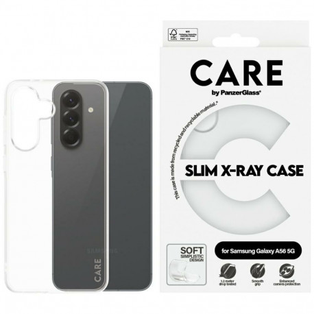 CARE by PanzerGlass Fashion X-Ray Case for Samsung Galaxy A56 5G - Transparent