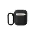 BMW Leather Color Lines Case for AirPods 1 / 2 - Black