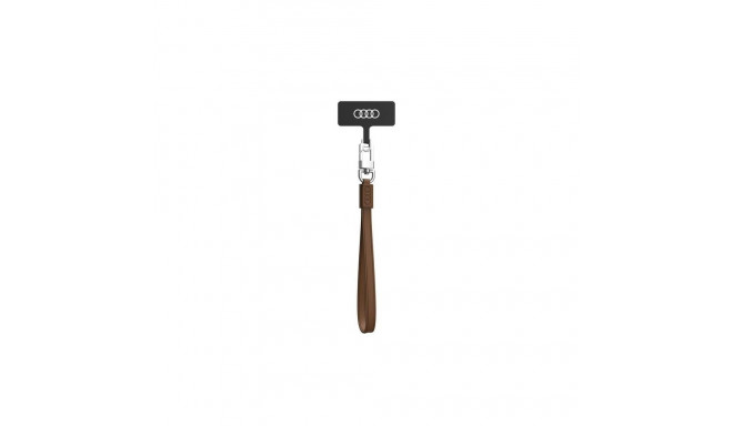 Audi Crossbody Leather Universal Lanyard 28cm x 10mm - Brown