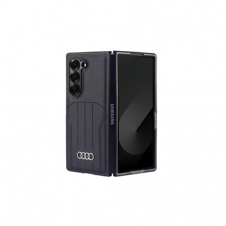 Audi Synthetic Leather MagSafe Case for Samsung Galaxy Z Fold 6 - Black