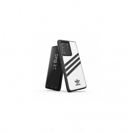Adidas OR Moudled Case PU for Samsung Galaxy S20 Ultra - White and Black