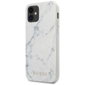 Guess Marble Case for iPhone 12 mini 5.4" - White