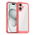 Outer Space Case with Gel Frame for iPhone 16 Plus - Red