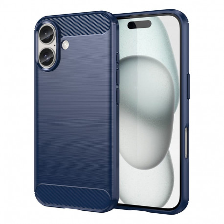 Carbon Case for iPhone 16 Plus - Blue
