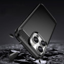 Carbon Case for iPhone 16 Pro Max Silicone Case - Black