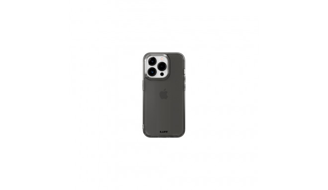 LAUT Crystal Matter X - protective case for iPhone 15 Pro compatible with MagSafe (black-crystal)