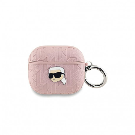 Karl Lagerfeld Monogram Karl Head case for AirPods 3 - pink