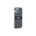 DKNY IML Mono & Stripe MagSafe Case for iPhone 15/14/13 - Black