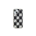 DKNY IML Checkered Mono Pattern case for iPhone 15 / 14 / 13 - black