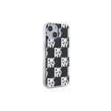DKNY IML Checkered Mono Pattern case for iPhone 15 Plus / 14 Plus - black