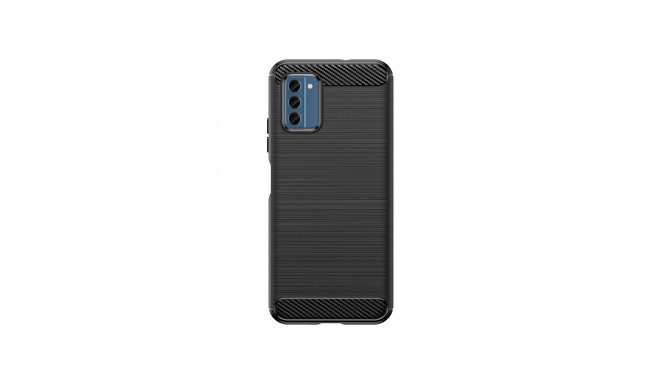 Carbon Case silicone case for Nokia C300 - black