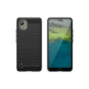 Carbon Case silicone case for Nokia C110 - black