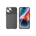 Armored iPhone 15 Plus Thunder Case - black