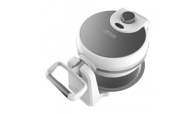 Waffle Maker Cecotec Fun Gofrestone Sphere 1000W White Silver