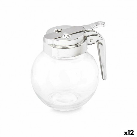 Cruet Vivalto YHP-032/BHA1 YHP-032/BHA1 Transparent Metal Glass Plastic 260 ml 10,3 x 10 x 9 cm (12 