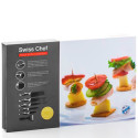 Lauanuga Bravissima Kitchen Cuchillos Swiss Chef 6 Piezas Roostevaba teras