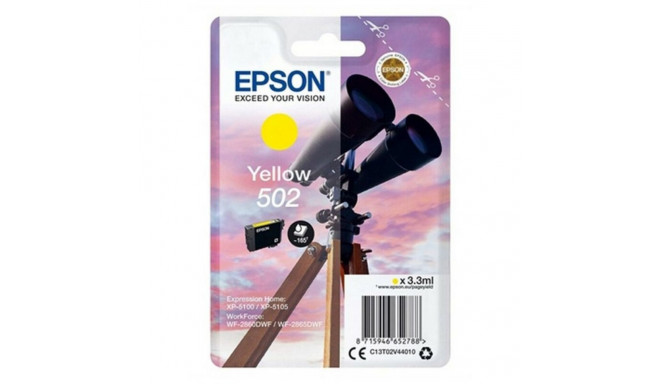 Ühilduv Tindikassett Epson C13T02V - Kollane - 3,3 ml