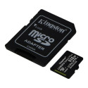 MicroSD Mälikaart koos Adapteriga Kingston SDCS2 100 MB/s - 256 GB MicroSD Mälikaart koos Adapteriga Kingston SDCS2 100 MB/s - 256 GB