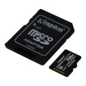 MicroSD Mälikaart koos Adapteriga Kingston SDCS2 100 MB/s - 256 GB MicroSD Mälikaart koos Adapteriga Kingston SDCS2 100 MB/s - 256 GB