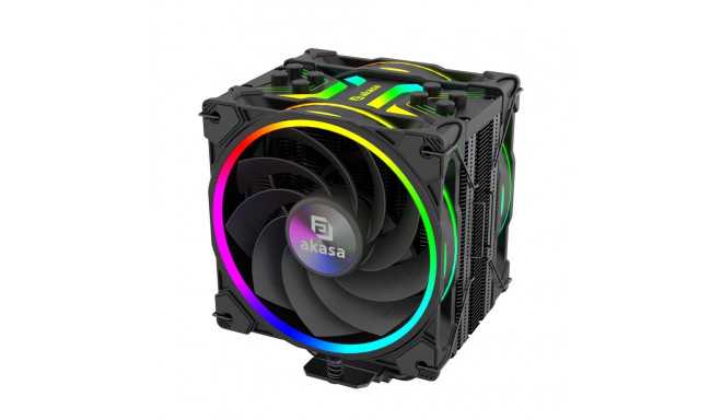 Akasa H4 Plus CPU cooler + AR12 Reverse Blade Fan