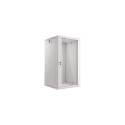 Lanberg WF01-6622-10S rack cabinet 22U Wall mounted rack Grey