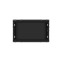 Lanberg WF01-6406-00B rack cabinet 6U Wall mounted rack Black