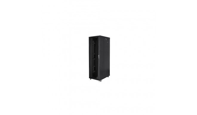 Lanberg FF01-8242-12B 42U põrandaseisev rack must