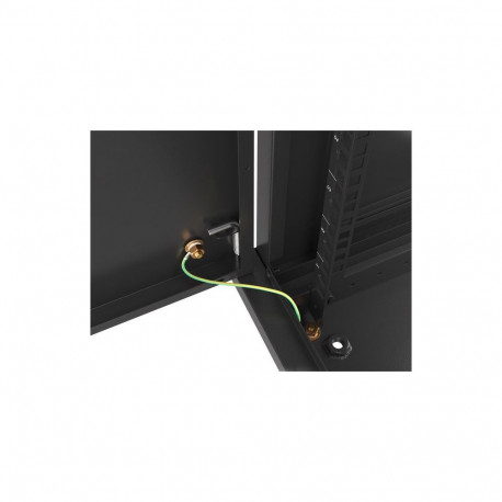 Lanberg WF01-6409-00B rack cabinet 9U Wall mounted rack Black