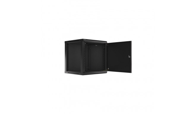 Lanberg WF01-6612-00B rack cabinet 12U Wall mounted rack Black