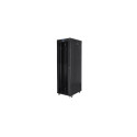 Lanberg FF01-6042-12BL 42U põrandapealne rack-kapp must