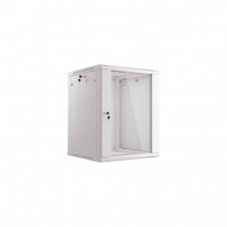 Lanberg WF01-6615-10S rack cabinet 15U Wall mounted rack Grey