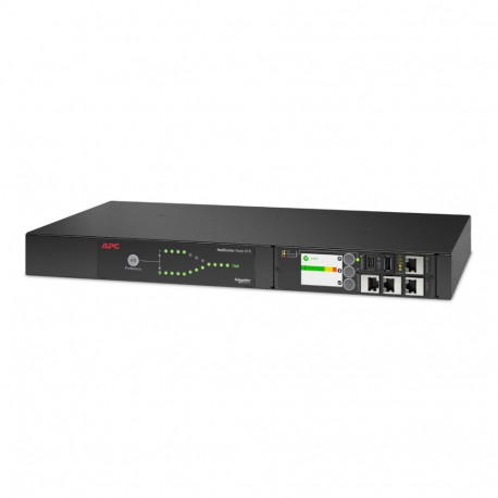 APC automaatne ülekandelüliti AP4423A – (8x) C13 + (1x) C19, 3680W, racki paigaldatav, 1U