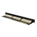 Extralink Patchpanel CAT5E STP V2 24-portiline