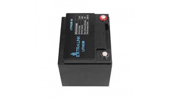 Extralink Accumulator LiFePO4 40AH 12.8V, BMS