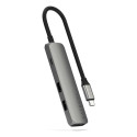 Satechi ST-P4SM liidesehub USB Type-C 10000 Mbit/s hall