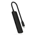 Satechi ST-P4SK liidesehub USB Type-C 10000 Mbit/s must