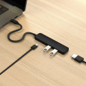 Satechi ST-P4SK liidesehub USB Type-C 10000 Mbit/s must