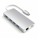 Satechi ST-TCMA2S sülearvuti dokk/portide replikator USB 3.2 Gen 1 (3.1 Gen 1) Type-C hõbedane