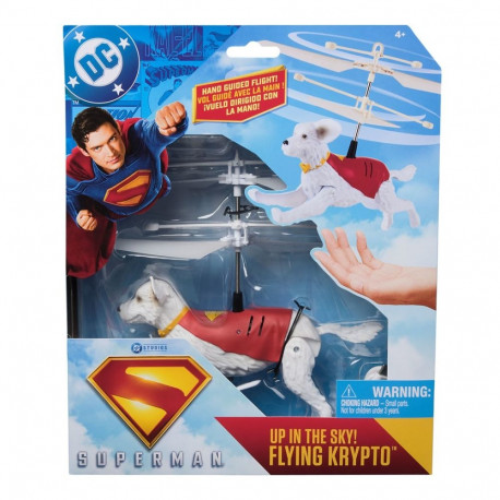 DC Comics , SUPERMAN Up in the Sky! Flying Krypto, RC Toys and Remote Control Toys for Kids, 7.5-Inc