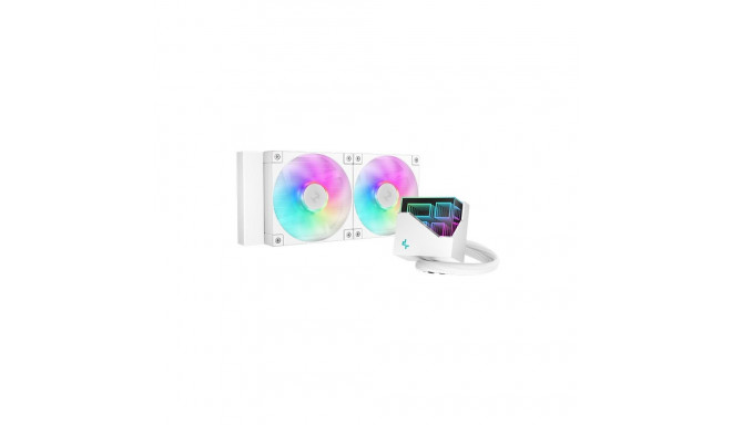 DeepCool LT240 protsessori kõik-ühes vedelikjahuti 12 cm valge 1 tk