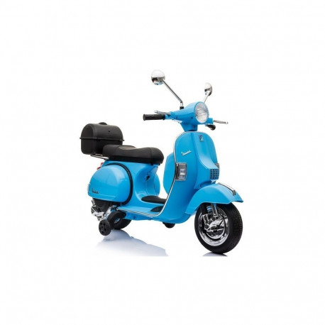 Vespa elektritõukeratas lastele LED-tuled MP3-paneel, sinine