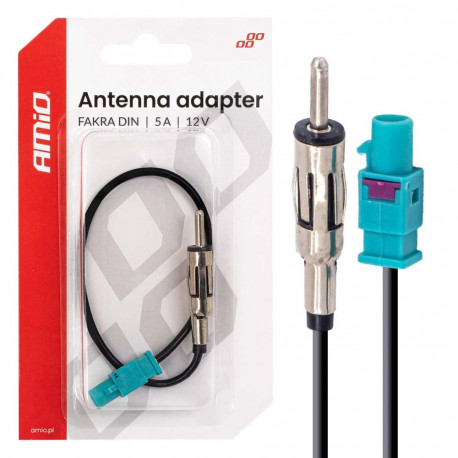 AMIO antenniadapter FAKRA DIN 5A 12V AMIO-04443