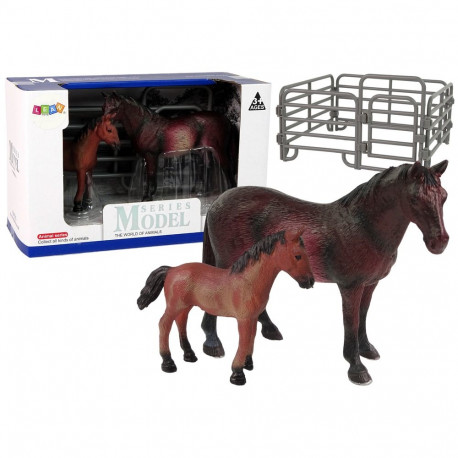 "Zestaw 2 figurit hobused aed figuur hobune varss"