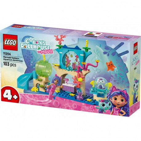 Klocki koci domek gabi 11204 podwodna przygoda syrenki gabi