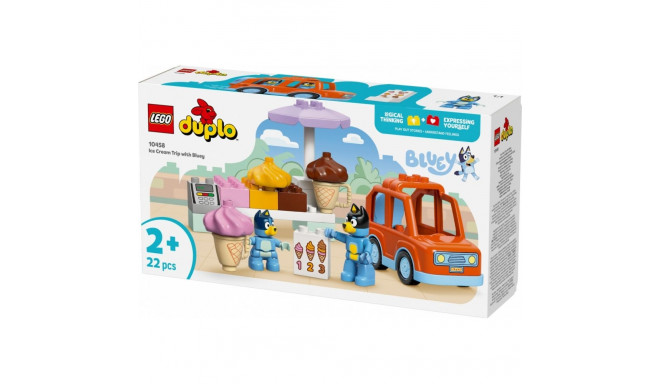 Klocki duplo bluey 10458 wyprawa po lody z bluey