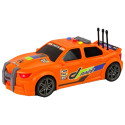Auto sportlik võidusõidu 1:16 oranž heli