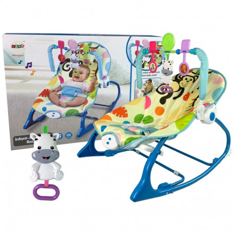 häll kiik tool 2in1 sinine sebra helid vibratsioon