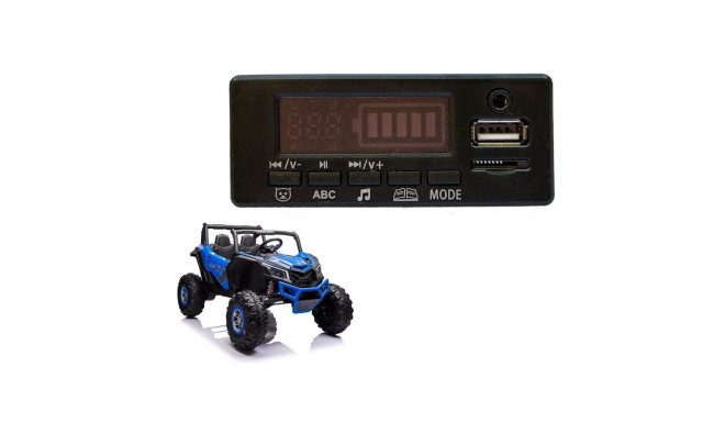 paneelmuusikasüsteem akutoitel sõidukile XMX613 24V